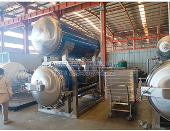 出口歐洲全自動(dòng)殺菌鍋